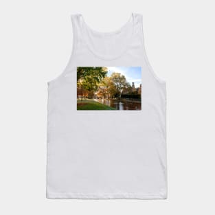 Bourton on the Water Autumn Trees Cotswolds UK Tank Top